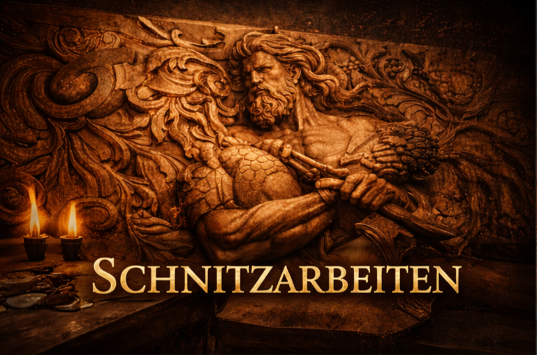 Schnitzarbeiten