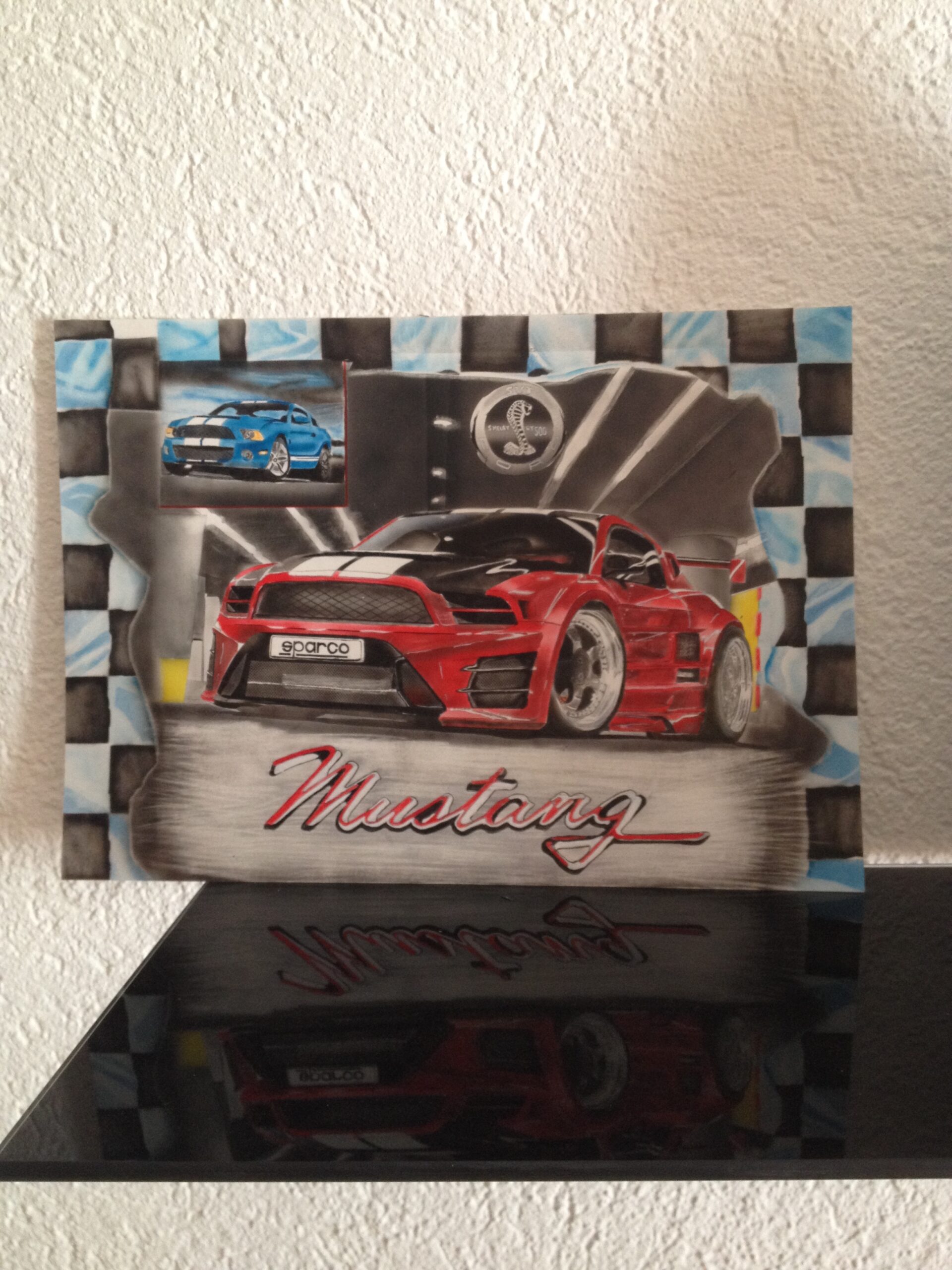 Ford Mustang Airbrush