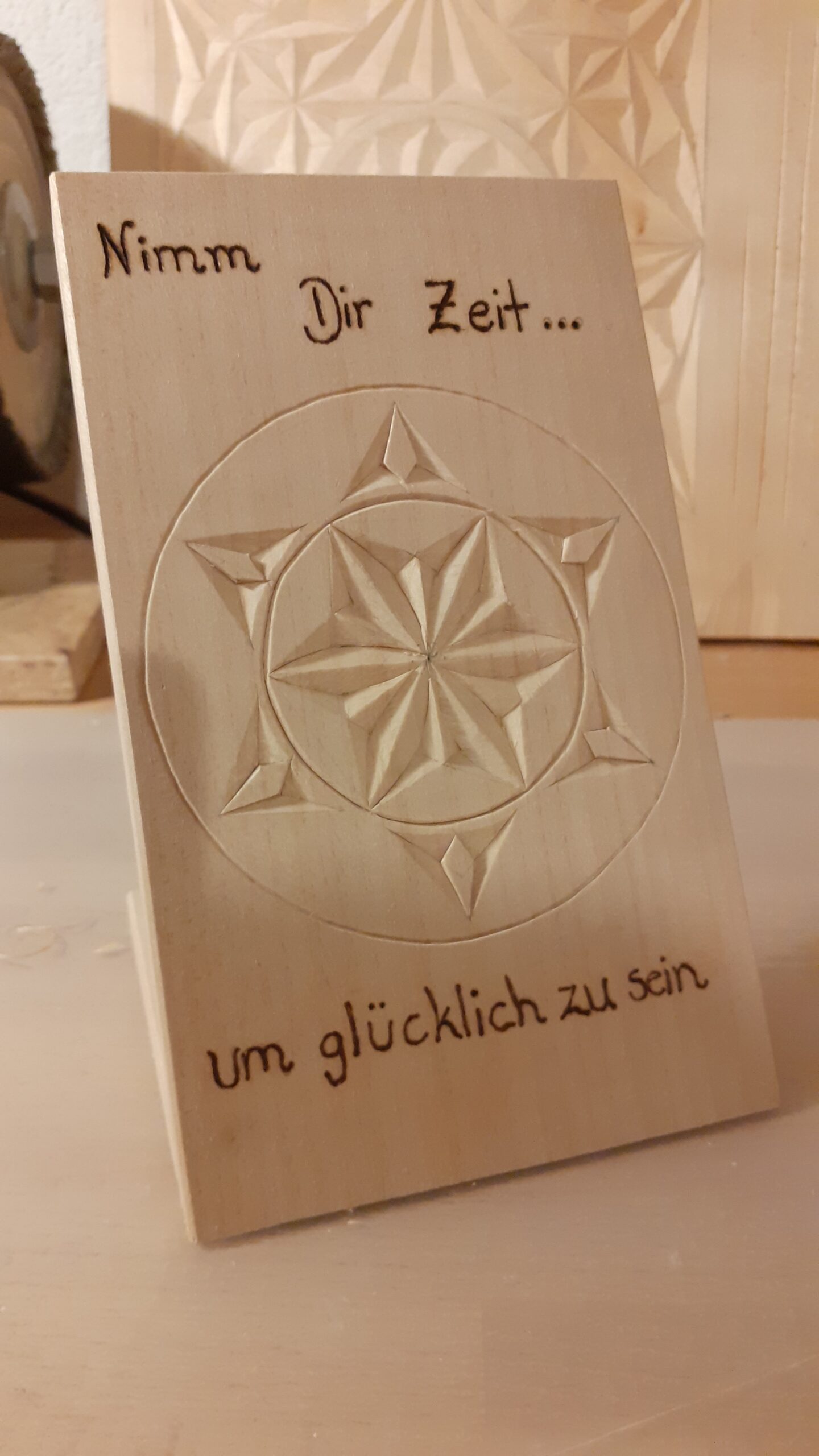 Schnitzarbeit Werk XIII